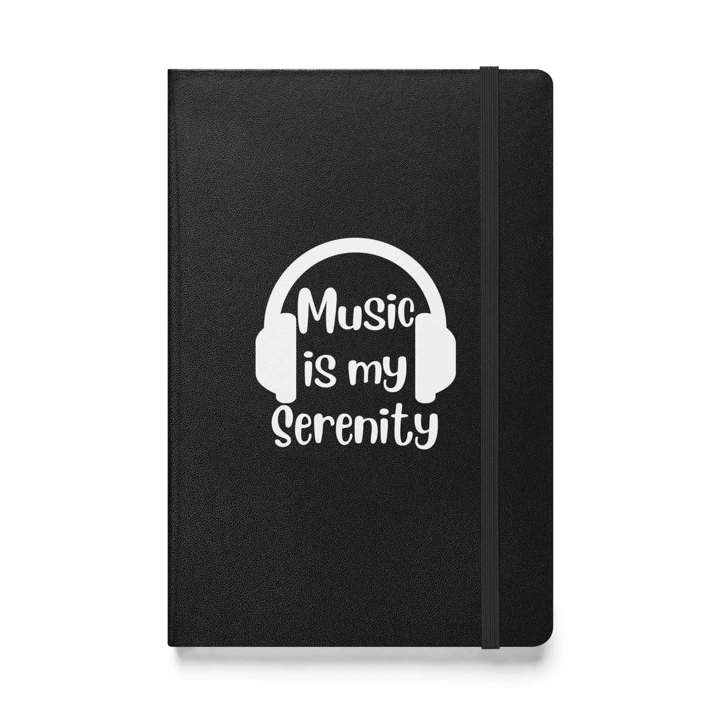 Music is My Serenity Hardcover Bound Journal