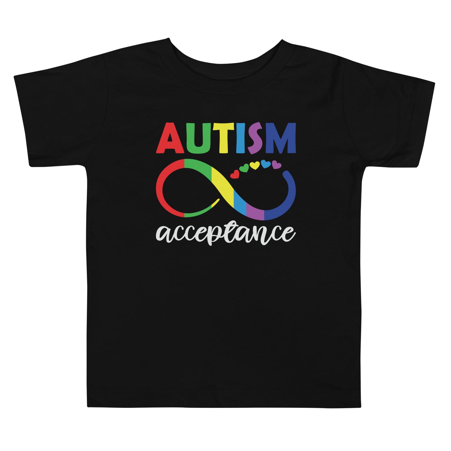 Autism Acceptance Together Quality Cotton Bella Canvas Toddler T-Shirt