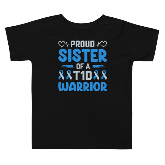 Diabetes Awareness Quality Cotton Bella Canvas Toddler T-Shirt