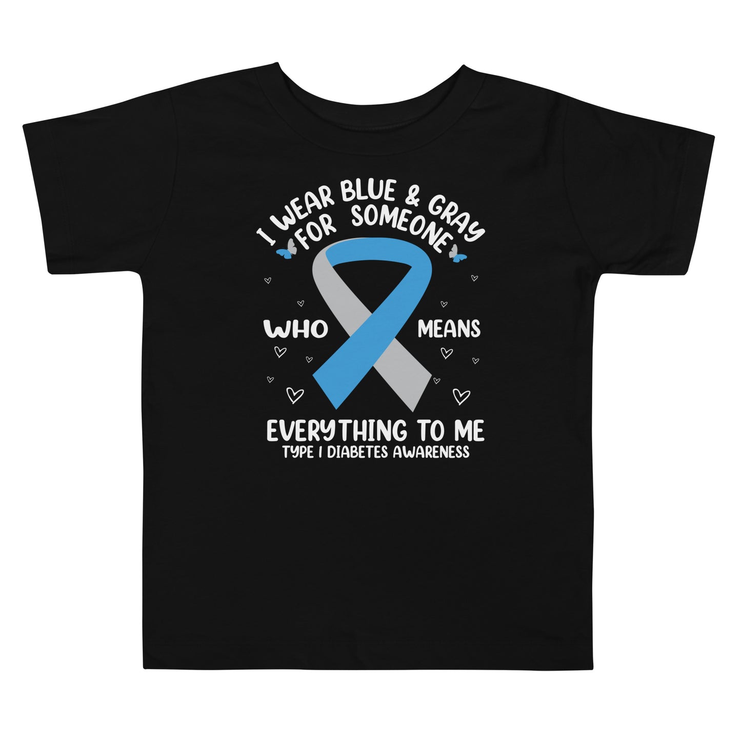 Diabetes Awareness Quality Cotton Bella Canvas Toddler T-Shirt