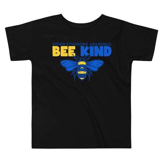 Down Syndrome Awareness Quality Cotton Bella Canvas Toddler T-Shirt