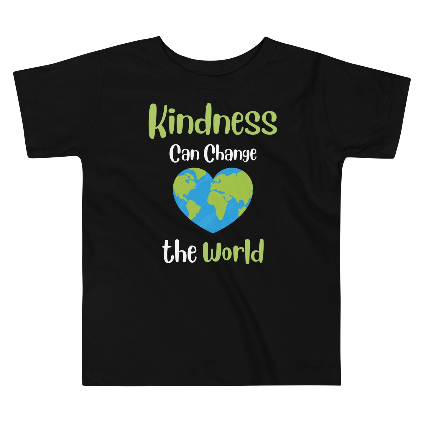 Kindness Can Change the World Quality Cotton Bella Canvas Toddler T-Shirt