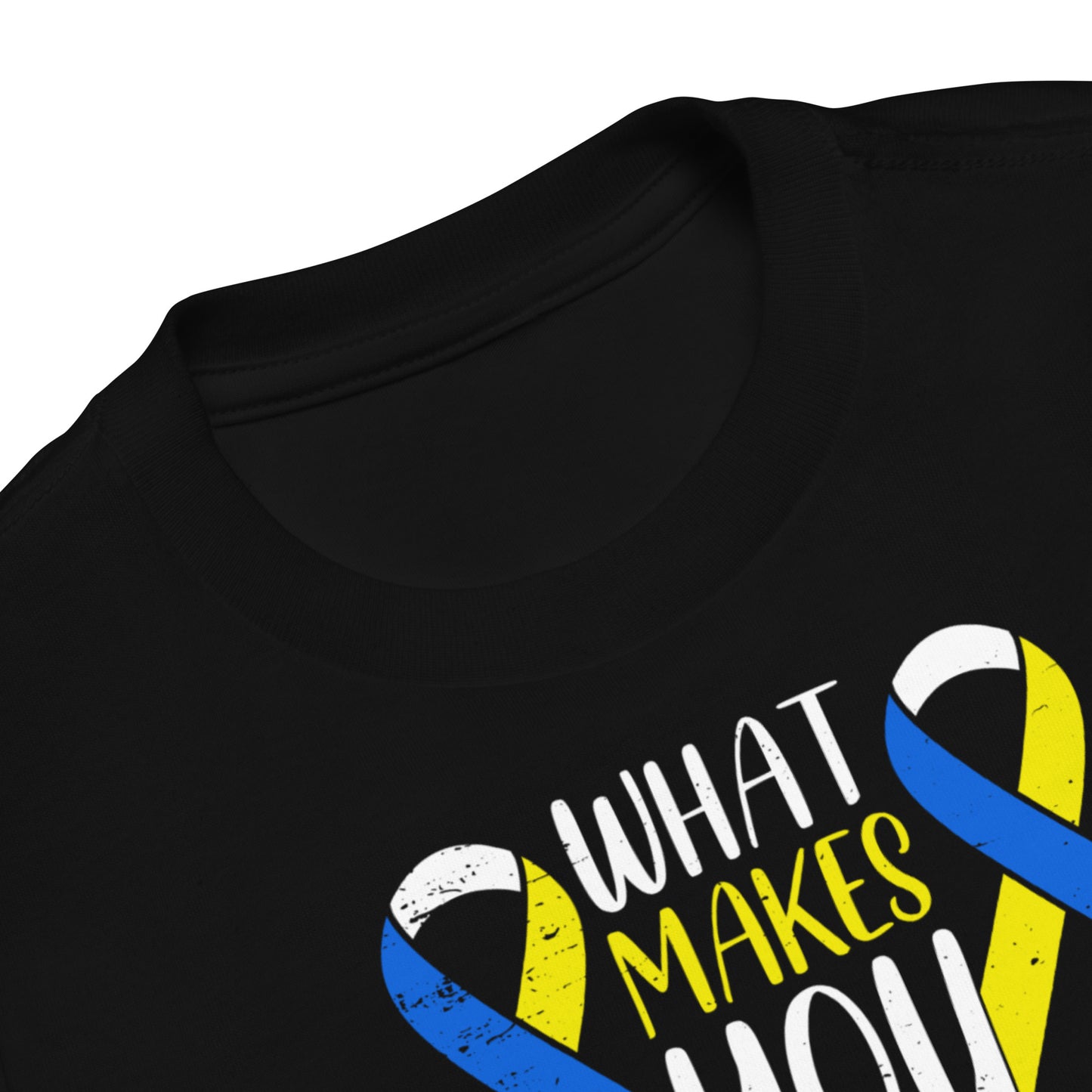 Down Syndrome Awareness Quality Cotton Bella Canvas Toddler T-Shirt