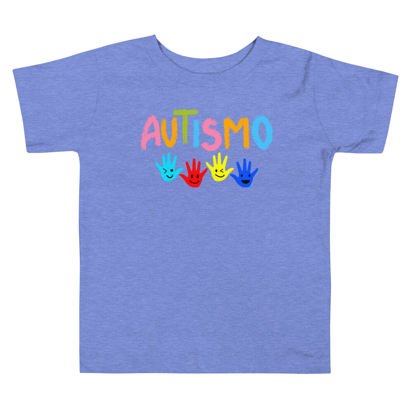Autism Acceptance Together Quality Cotton Bella Canvas Toddler T-Shirt