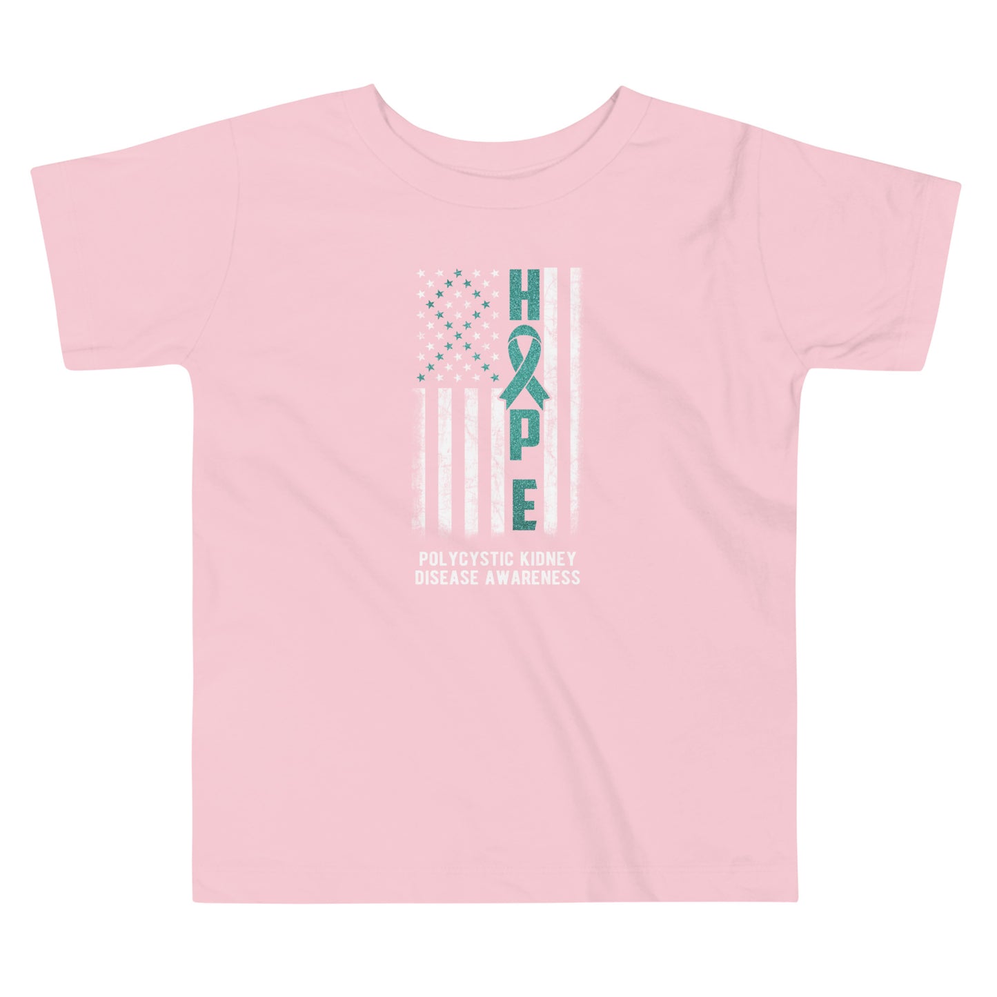 Kidney Awareness Quality Cotton Bella Canvas Toddler T-Shirt