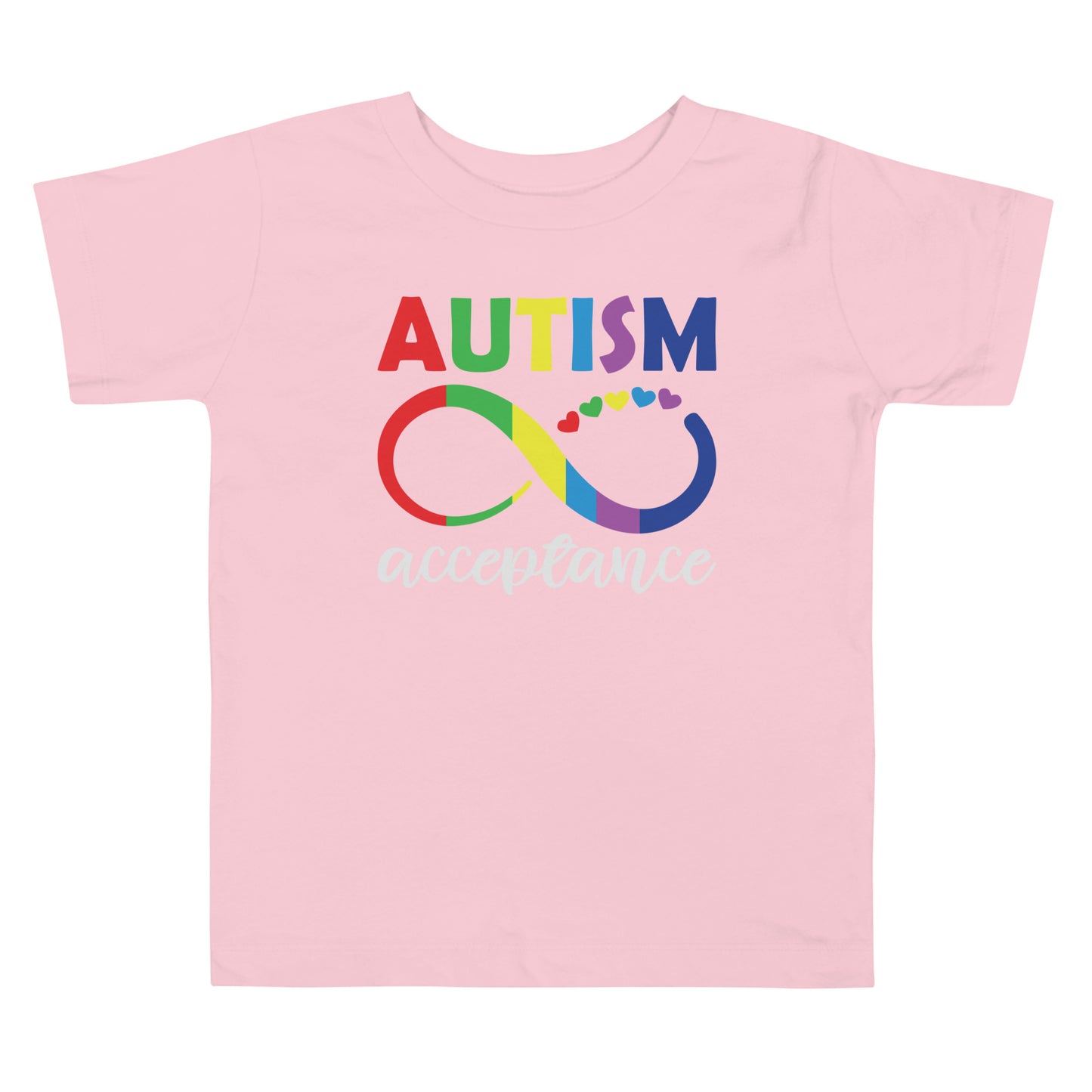 Autism Acceptance Together Quality Cotton Bella Canvas Toddler T-Shirt