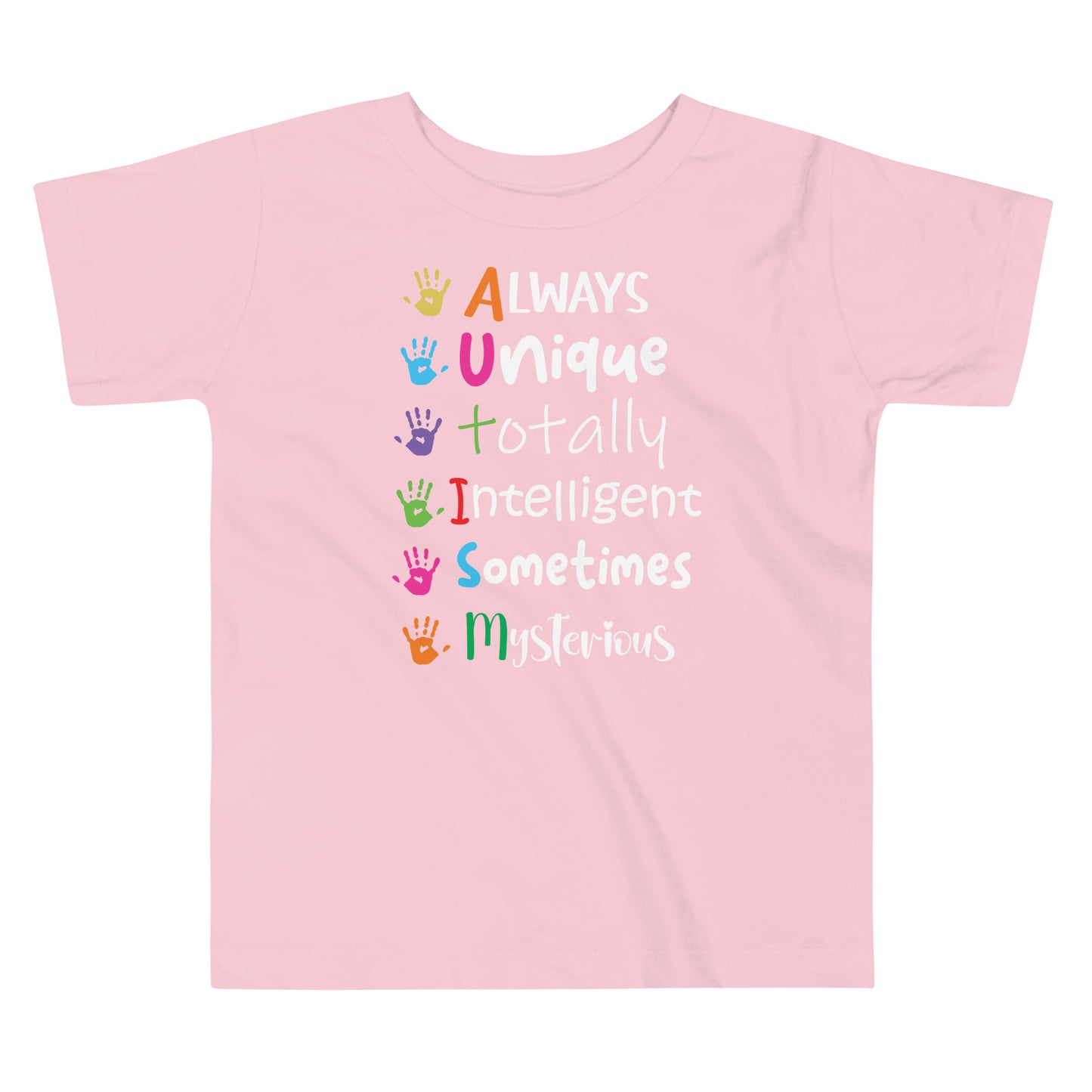 Autism Acceptance Together Quality Cotton Bella Canvas Toddler T-Shirt