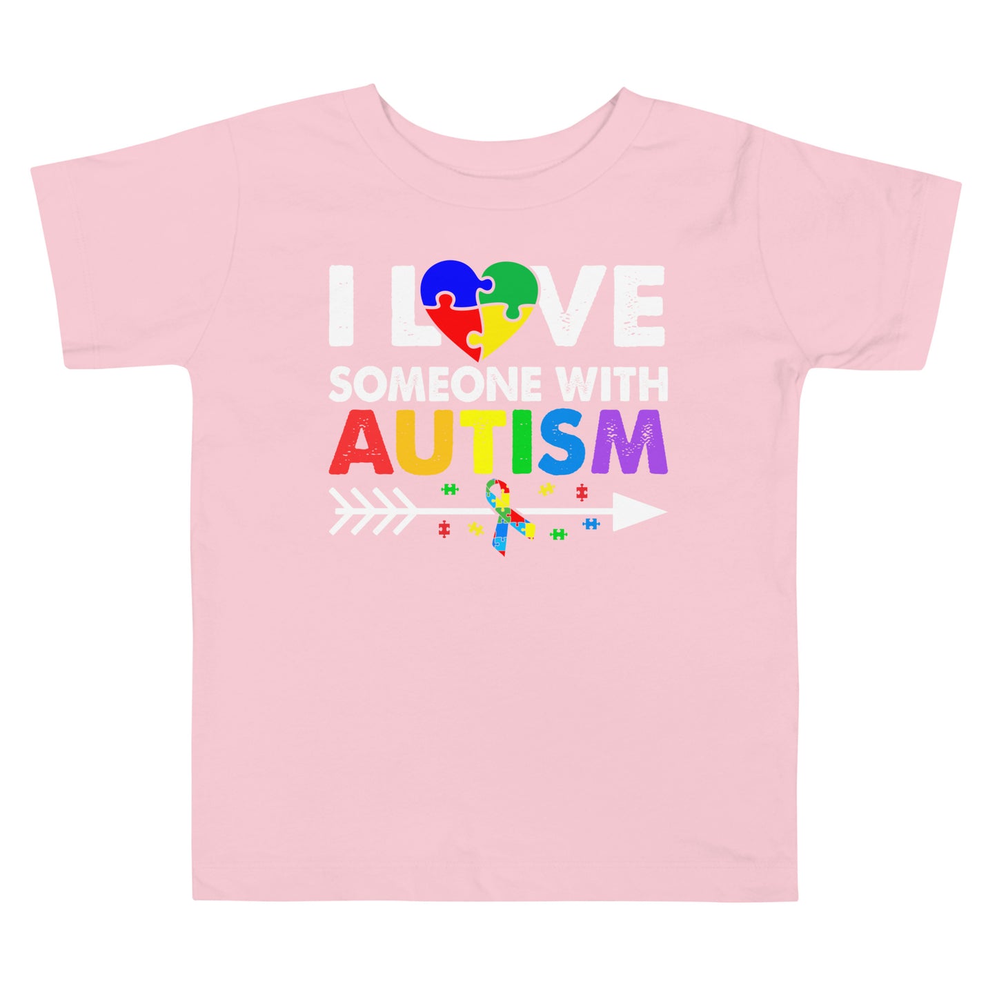 Autism Acceptance Together Quality Cotton Bella Canvas Toddler T-Shirt