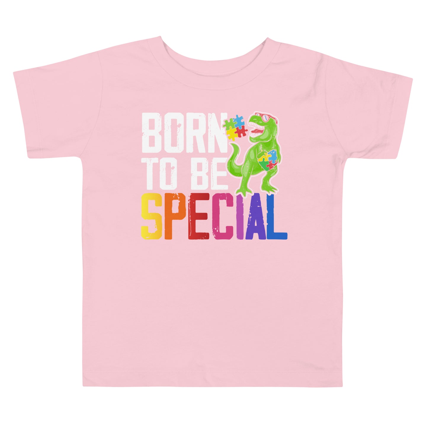 Autism Acceptance Together Quality Cotton Bella Canvas Toddler T-Shirt