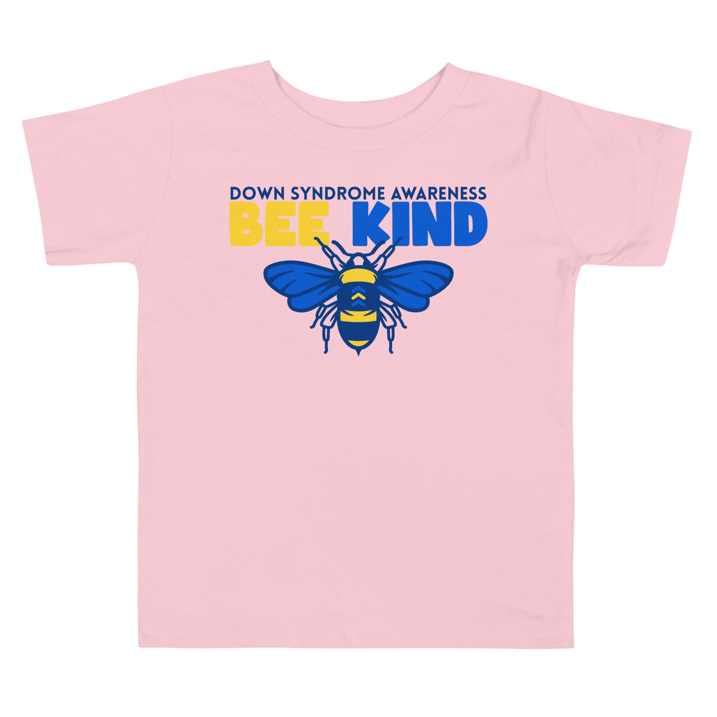 Down Syndrome Awareness Quality Cotton Bella Canvas Toddler T-Shirt