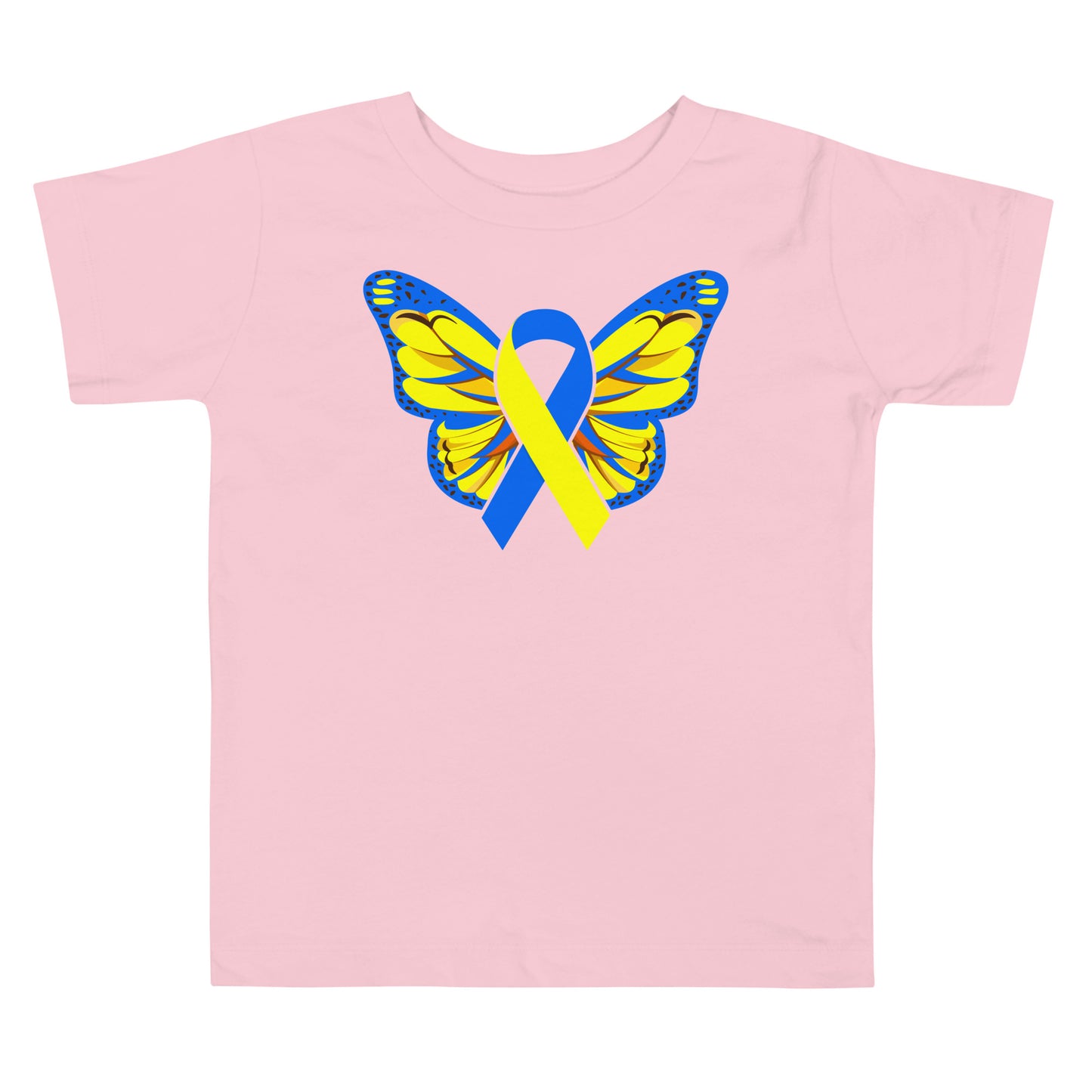 Down Syndrome Awareness Quality Cotton Bella Canvas Toddler T-Shirt