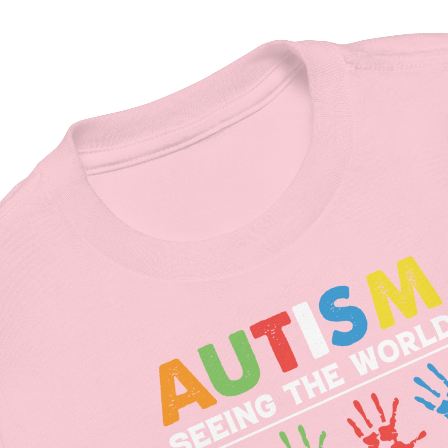 Autism Acceptance Together Quality Cotton Bella Canvas Toddler T-Shirt