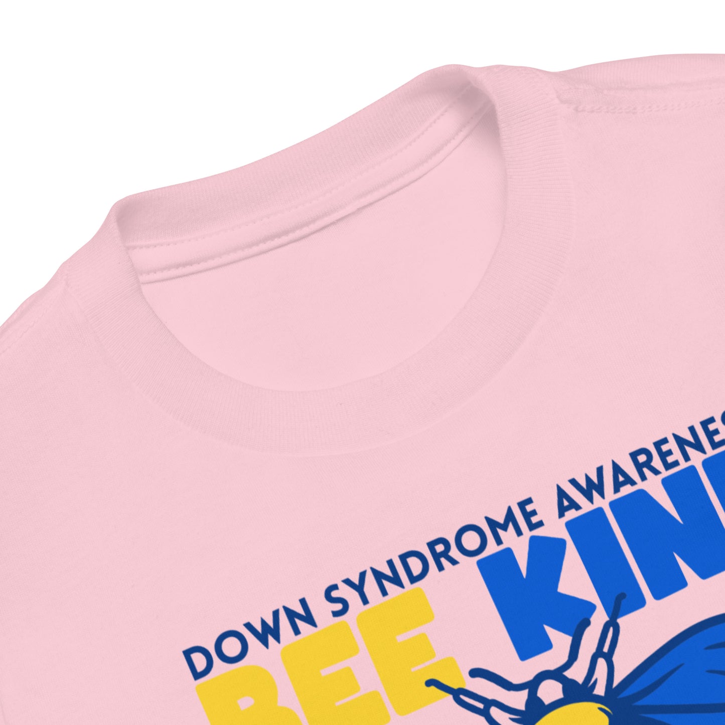 Down Syndrome Awareness Quality Cotton Bella Canvas Toddler T-Shirt
