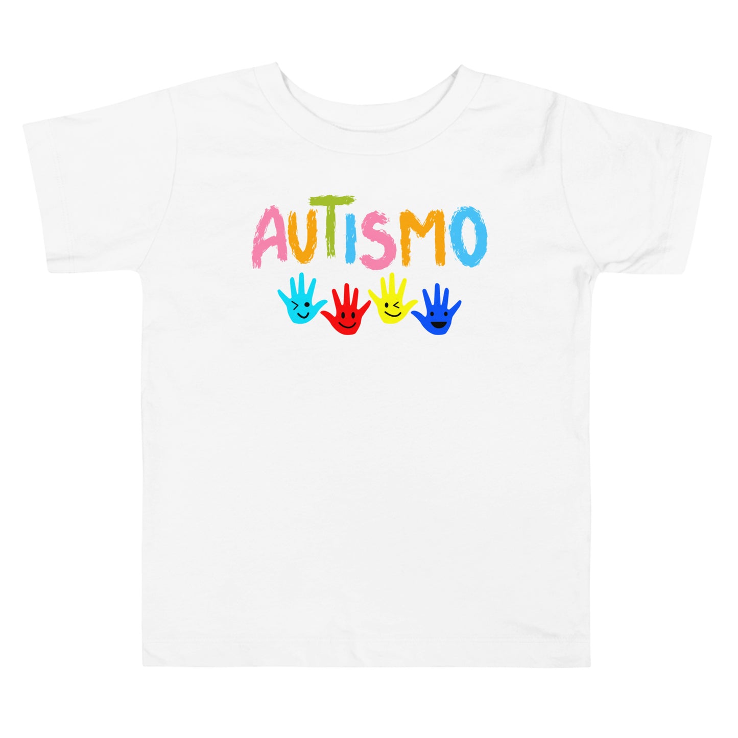 Autism Acceptance Together Quality Cotton Bella Canvas Toddler T-Shirt