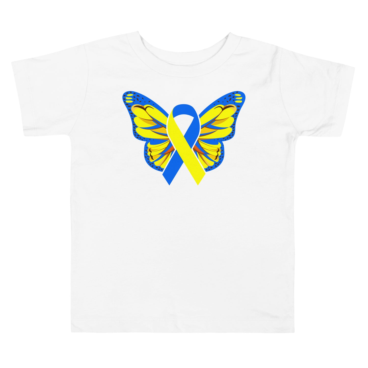 Down Syndrome Awareness Quality Cotton Bella Canvas Toddler T-Shirt