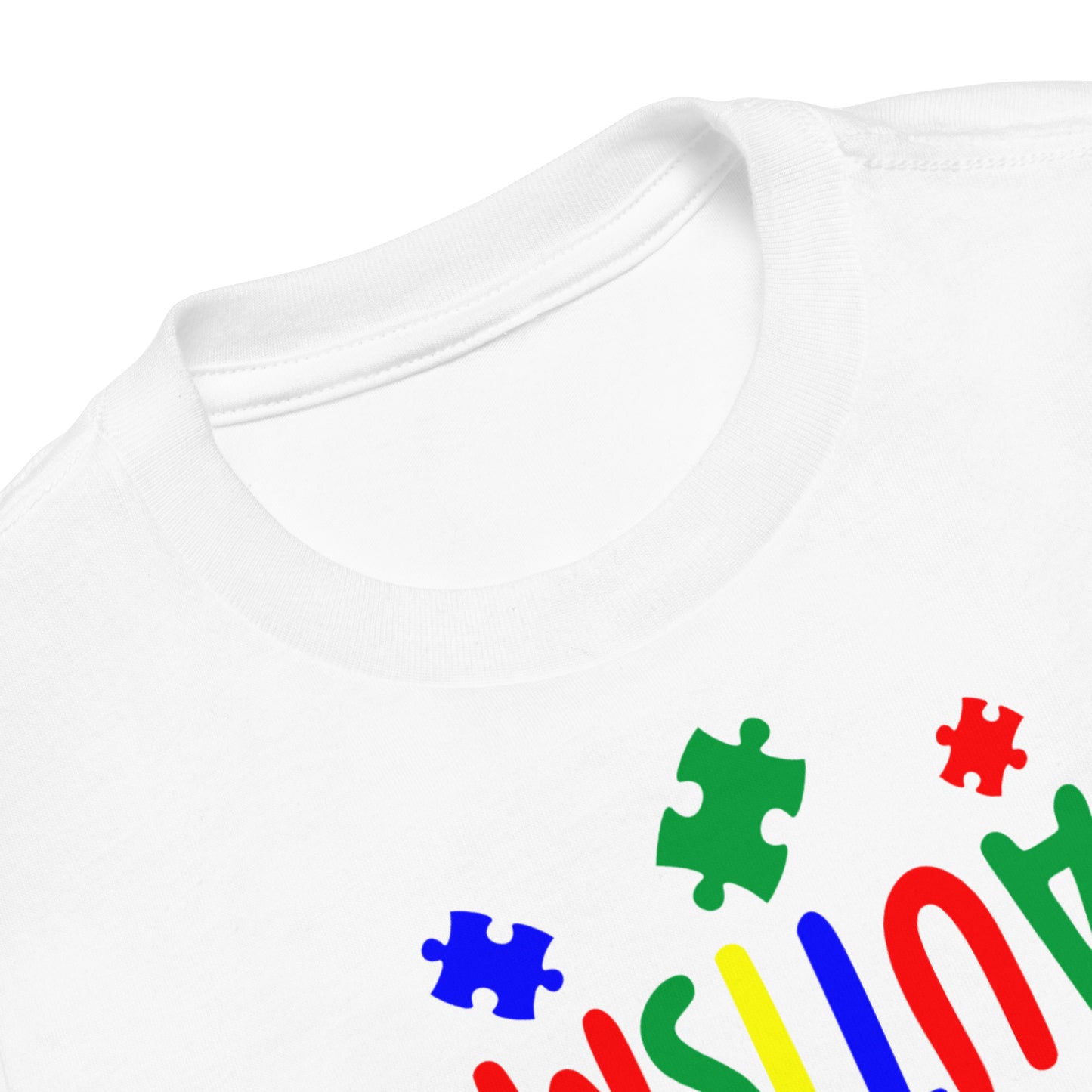 Autism Acceptance Together Quality Cotton Bella Canvas Toddler T-Shirt
