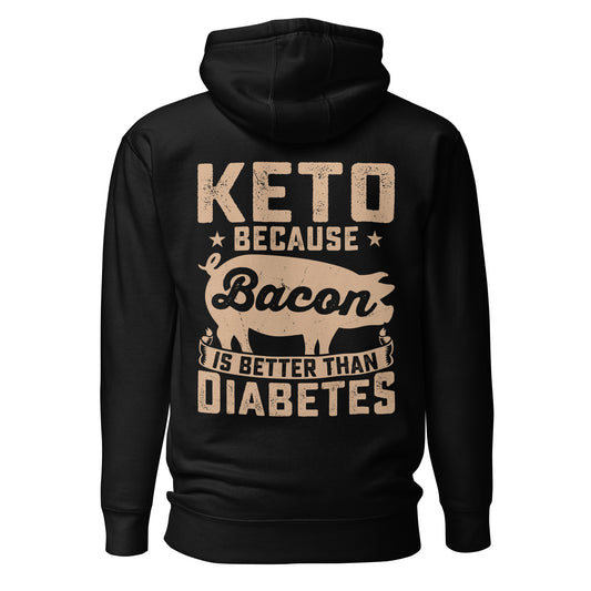 Diabetes Awareness Quality Cotton Heritage Adult Hoodie