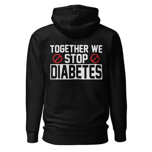 Diabetes Awareness Quality Cotton Heritage Adult Hoodie