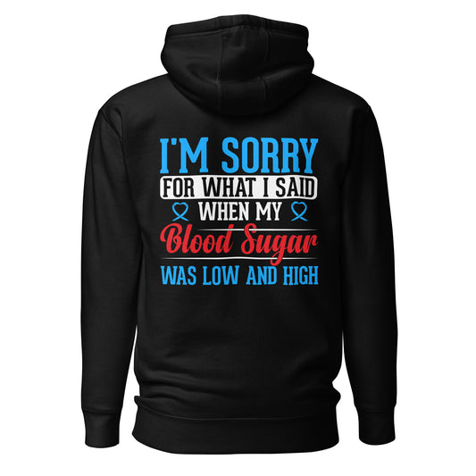 Diabetes Awareness Quality Cotton Heritage Adult Hoodie