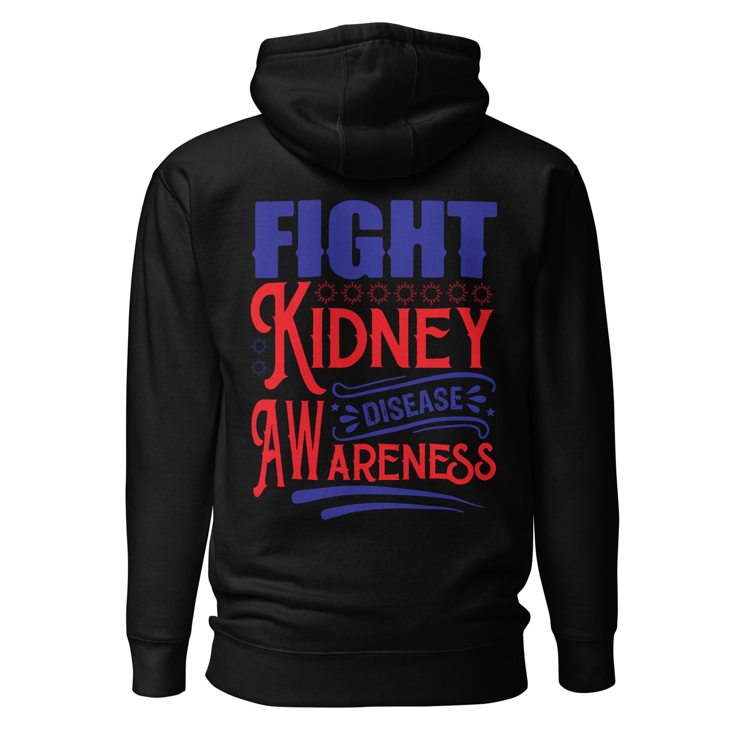 Kidney Awareness Quality Cotton Heritage Adult Hoodie