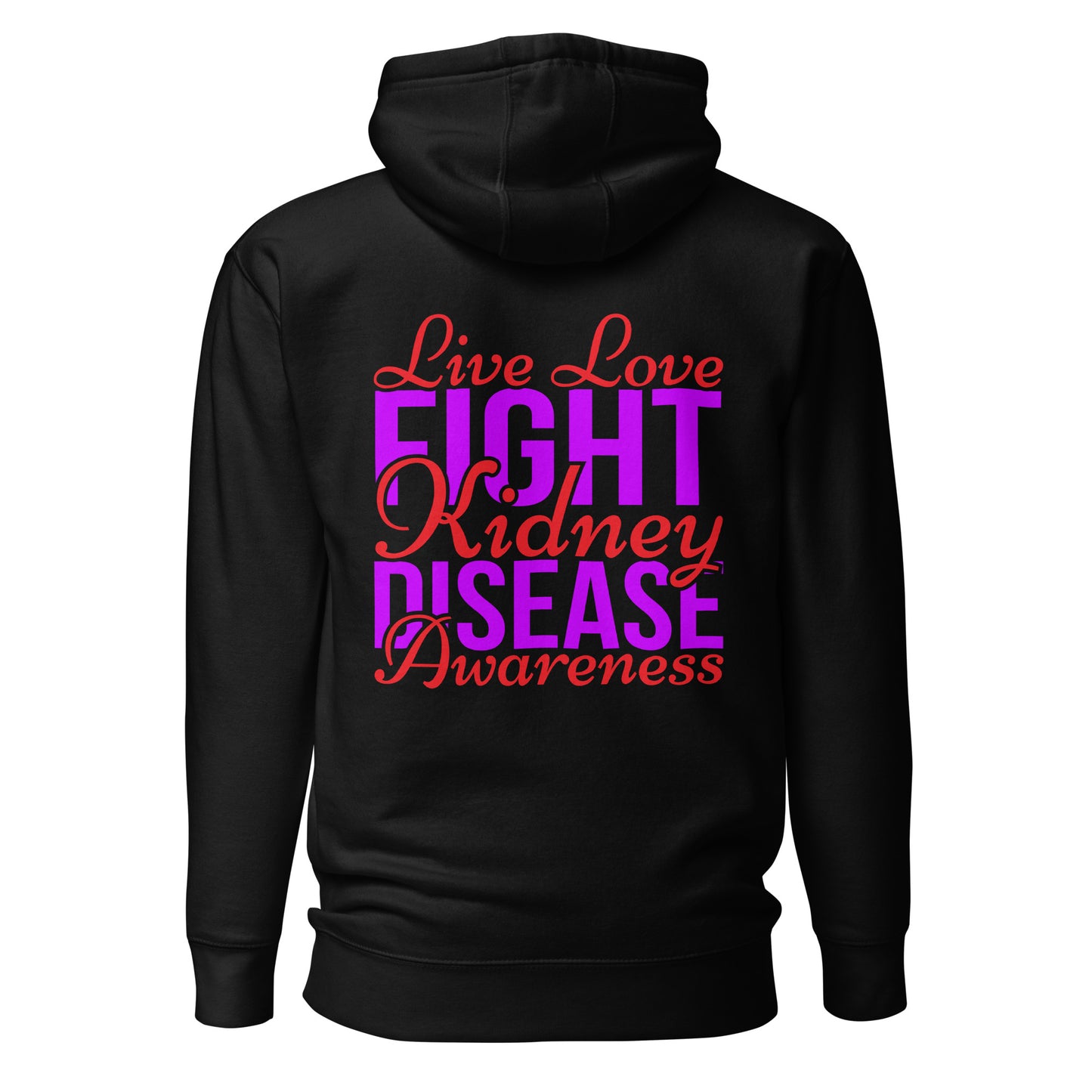 Kidney Awareness Quality Cotton Heritage Adult Hoodie
