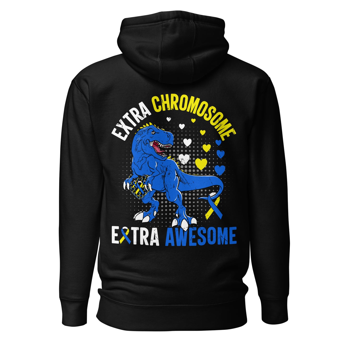 Down Syndrome Awareness Quality Cotton Heritage Adult Hoodie