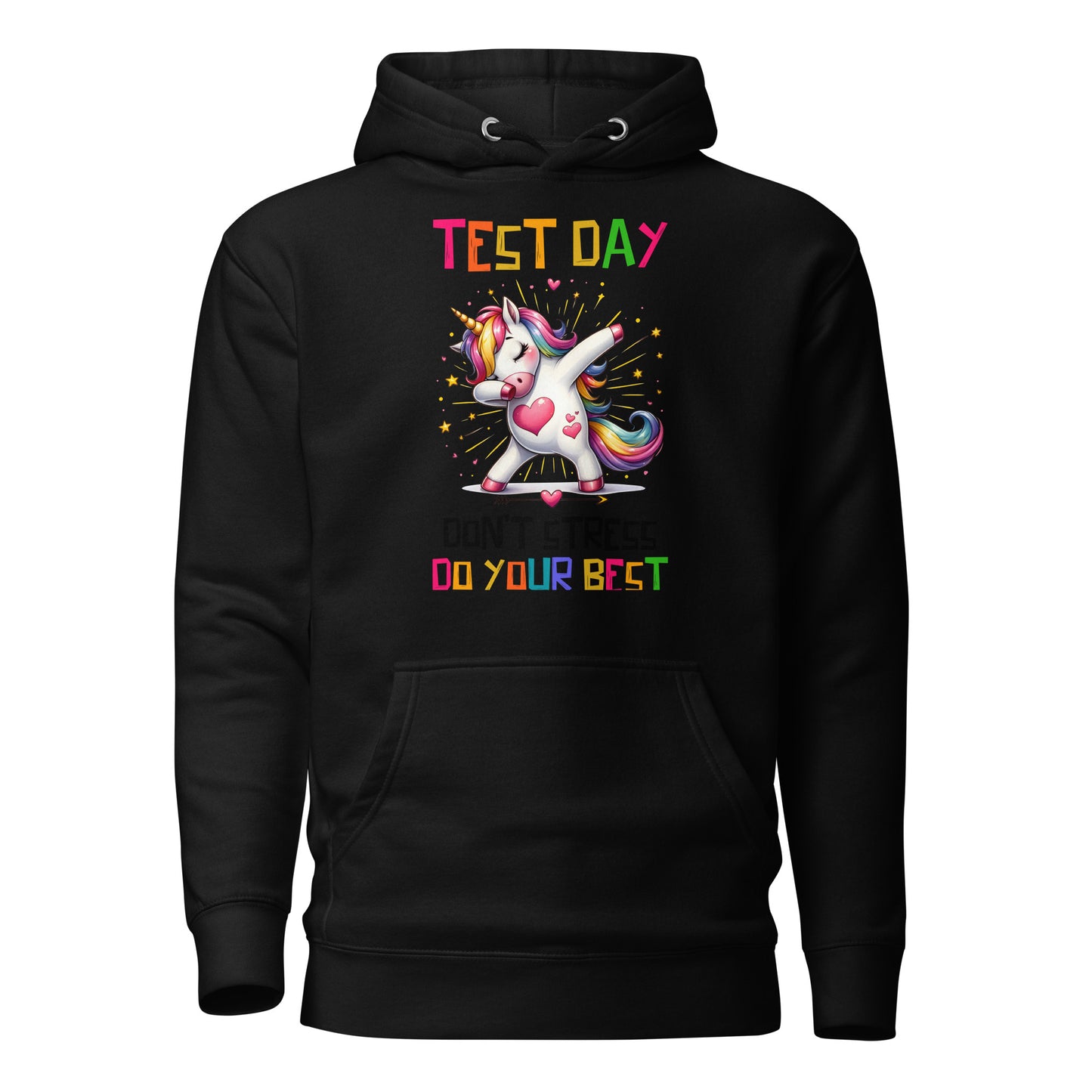 Test Day Don't Stress, Do Your Best Teacher Cotton Heritage Unisex Hoodie