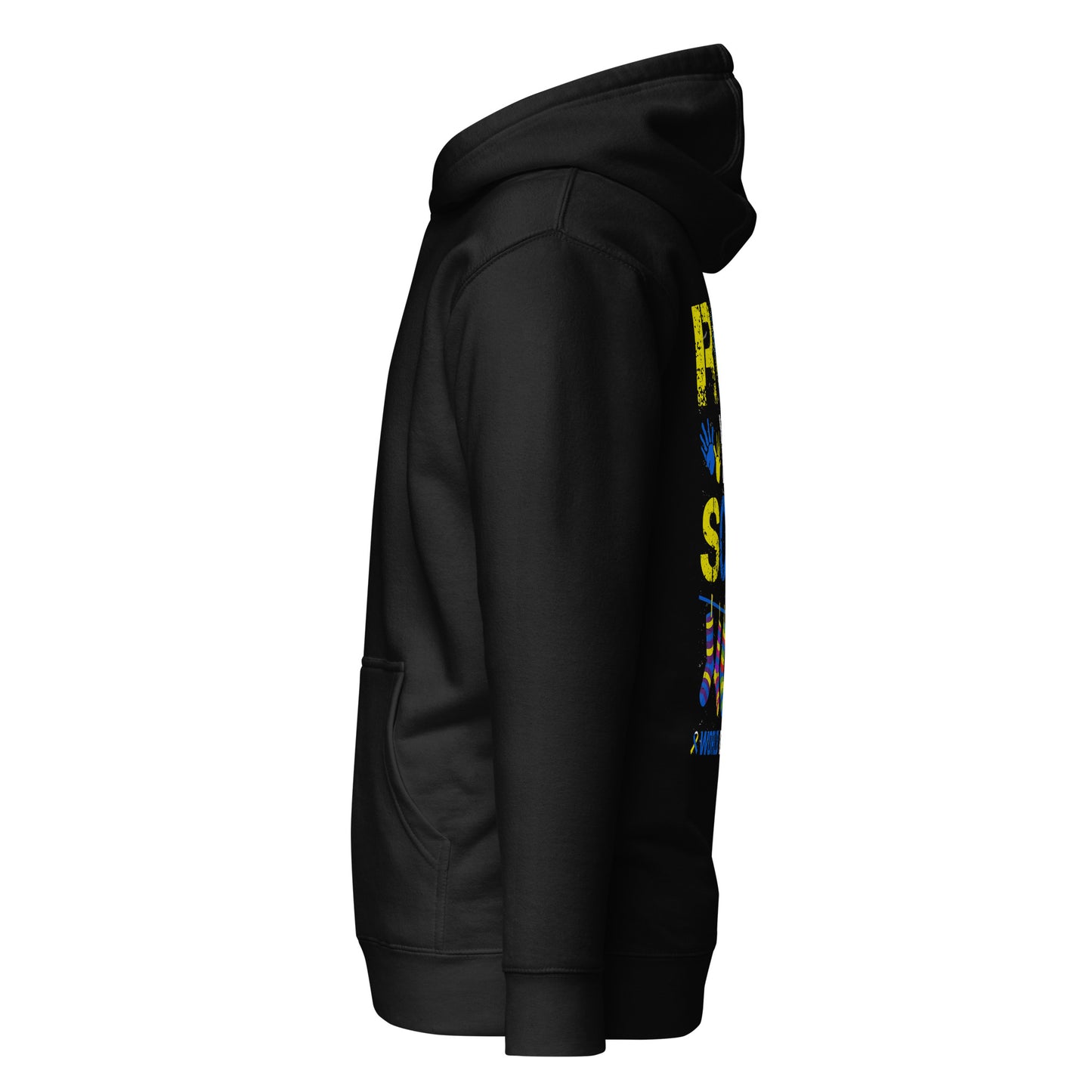 Down Syndrome Awareness Quality Cotton Heritage Adult Hoodie