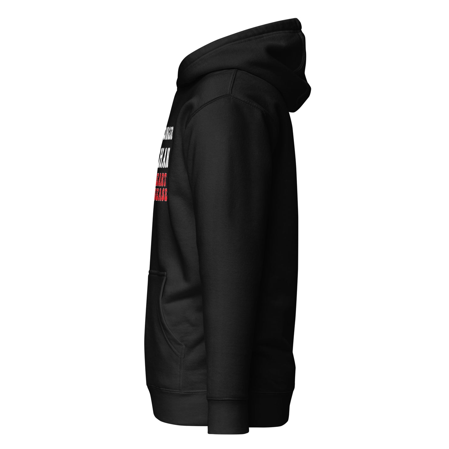 Stronger than Heart Disease Awareness Quality Cotton Heritage Adult Hoodie