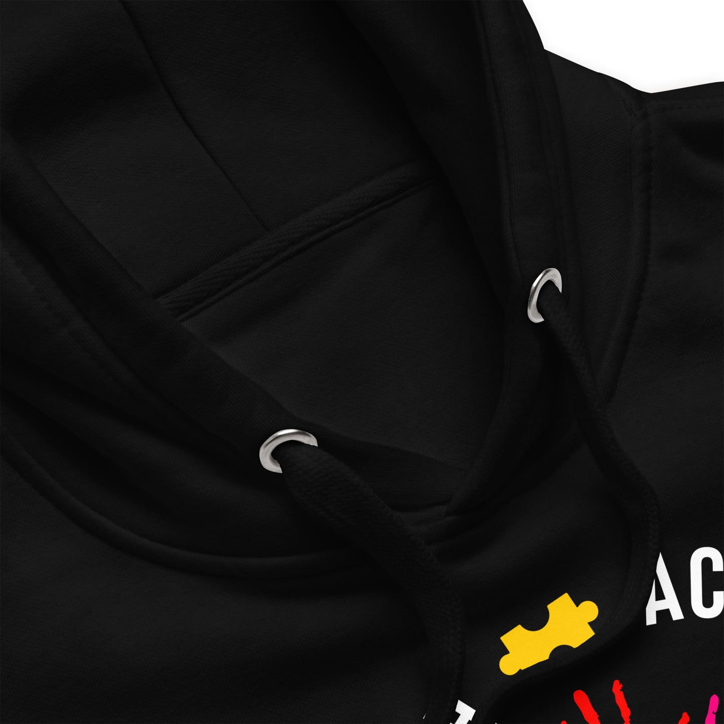 Teach Accept Understand Love Autism Cotton Heritage Adult Hoodie
