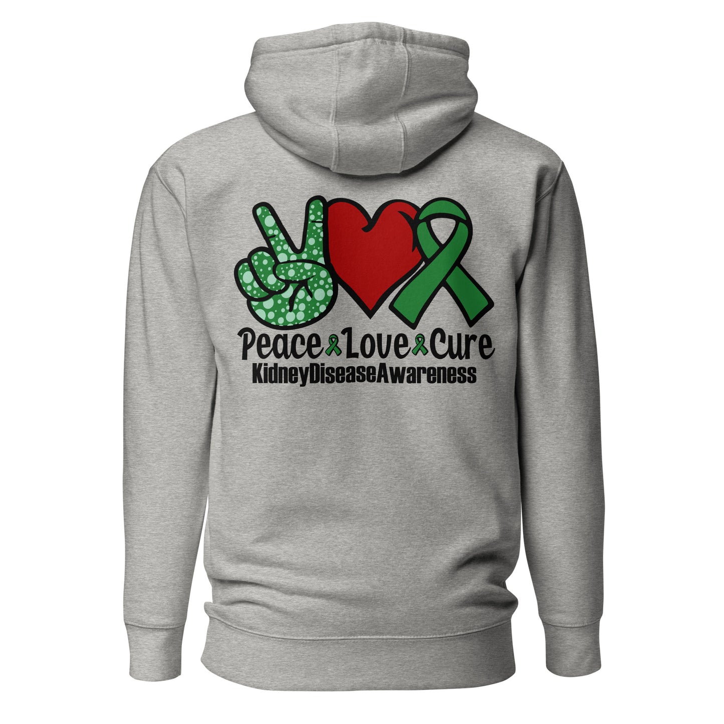 Kidney Awareness Quality Cotton Heritage Adult Hoodie