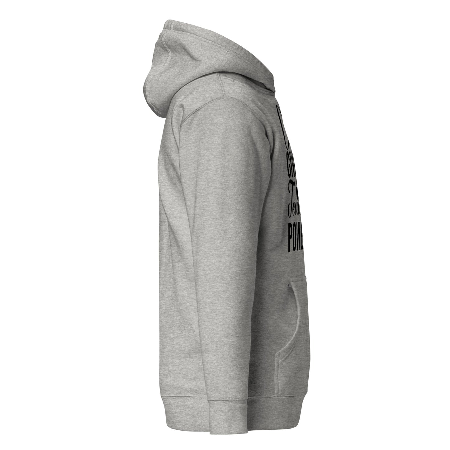 Coffee Gives Me Teacher Powers Cotton Heritage Hoodie