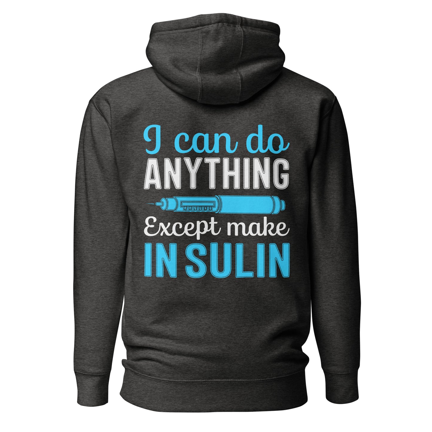 Diabetes Awareness Quality Cotton Heritage Adult Hoodie