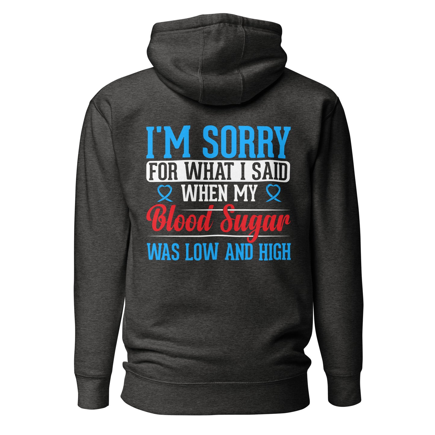 Diabetes Awareness Quality Cotton Heritage Adult Hoodie