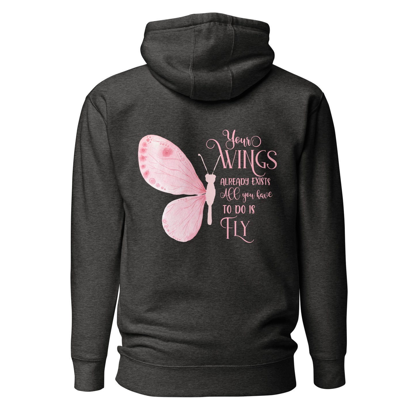 All You Have to Do is Fly Quality Cotton Heritage Adult Hoodie