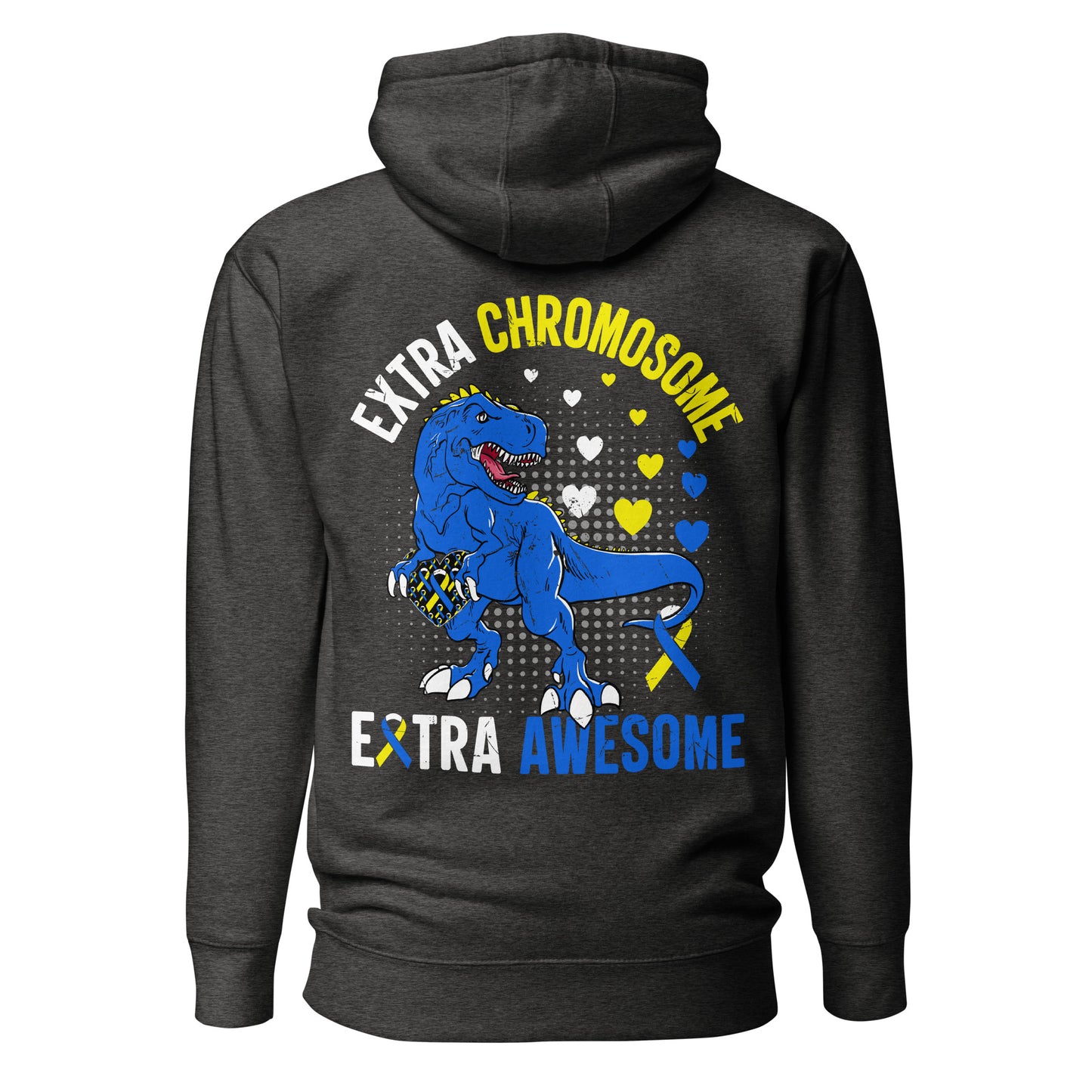Down Syndrome Awareness Quality Cotton Heritage Adult Hoodie