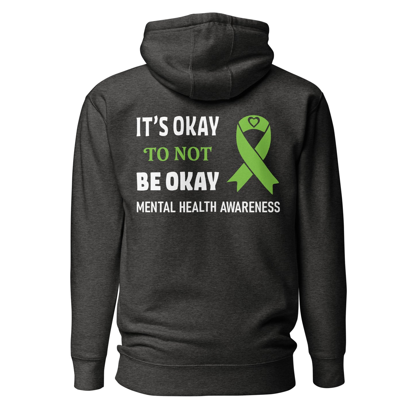 It's Okay to Not be Okay Mental Health Awareness Quality Cotton Heritage Adult Hoodie