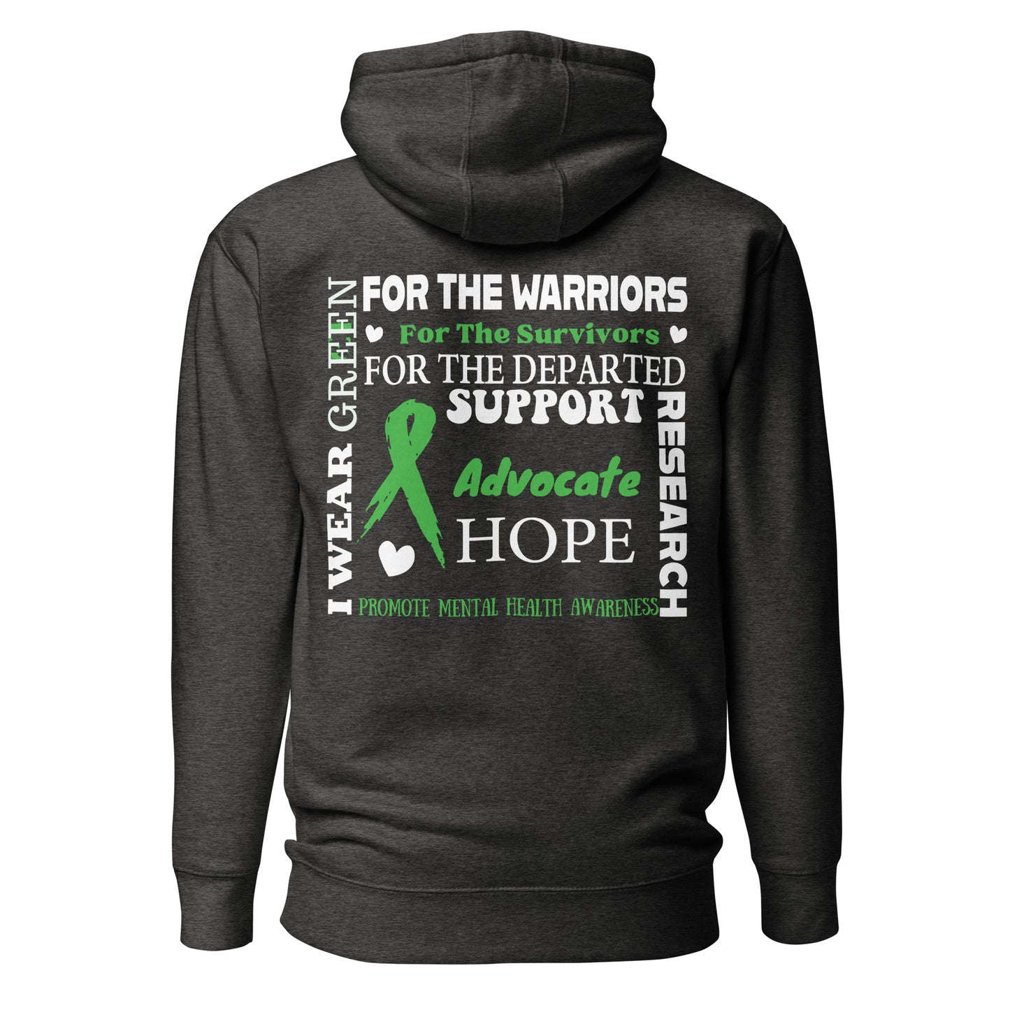 Mental Health Awareness Quality Cotton Heritage Adult Hoodie