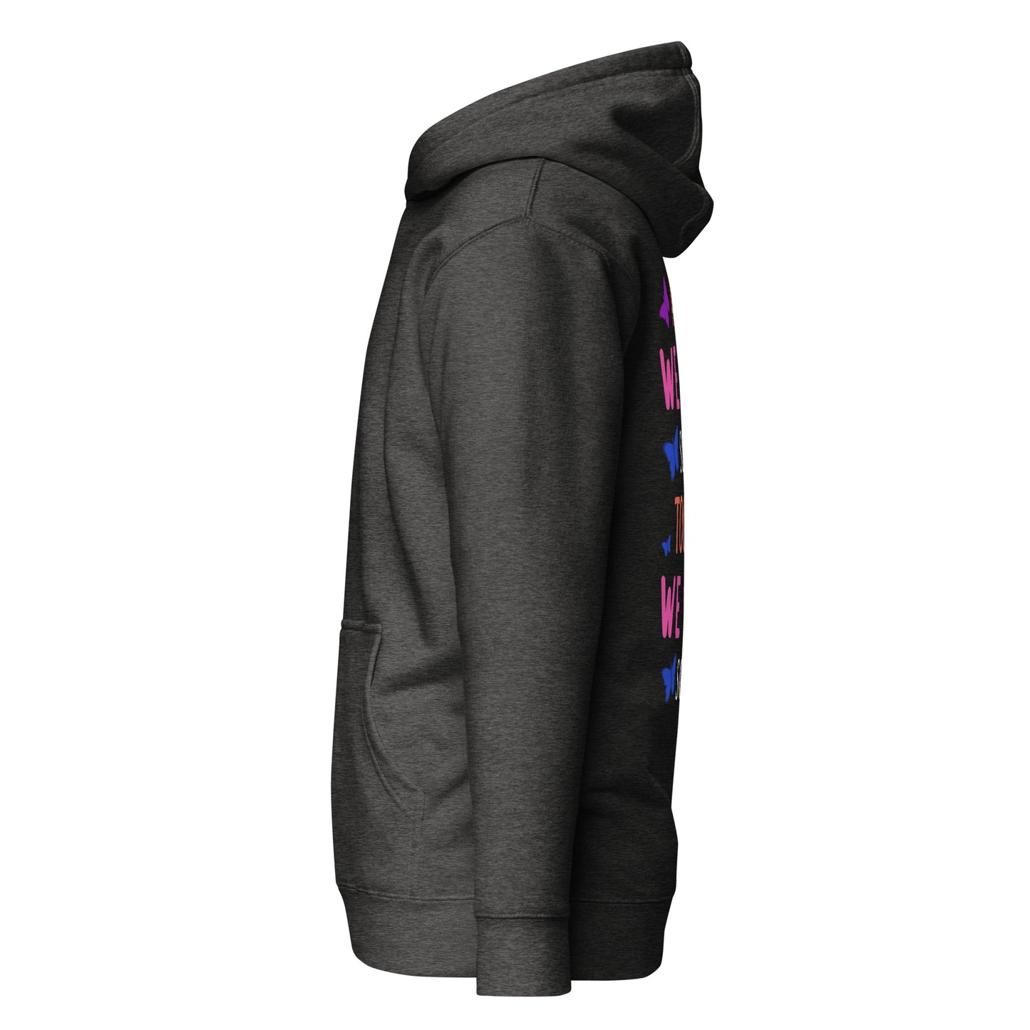 Alone So Little, Together So Much Quality Cotton Heritage Adult Hoodie
