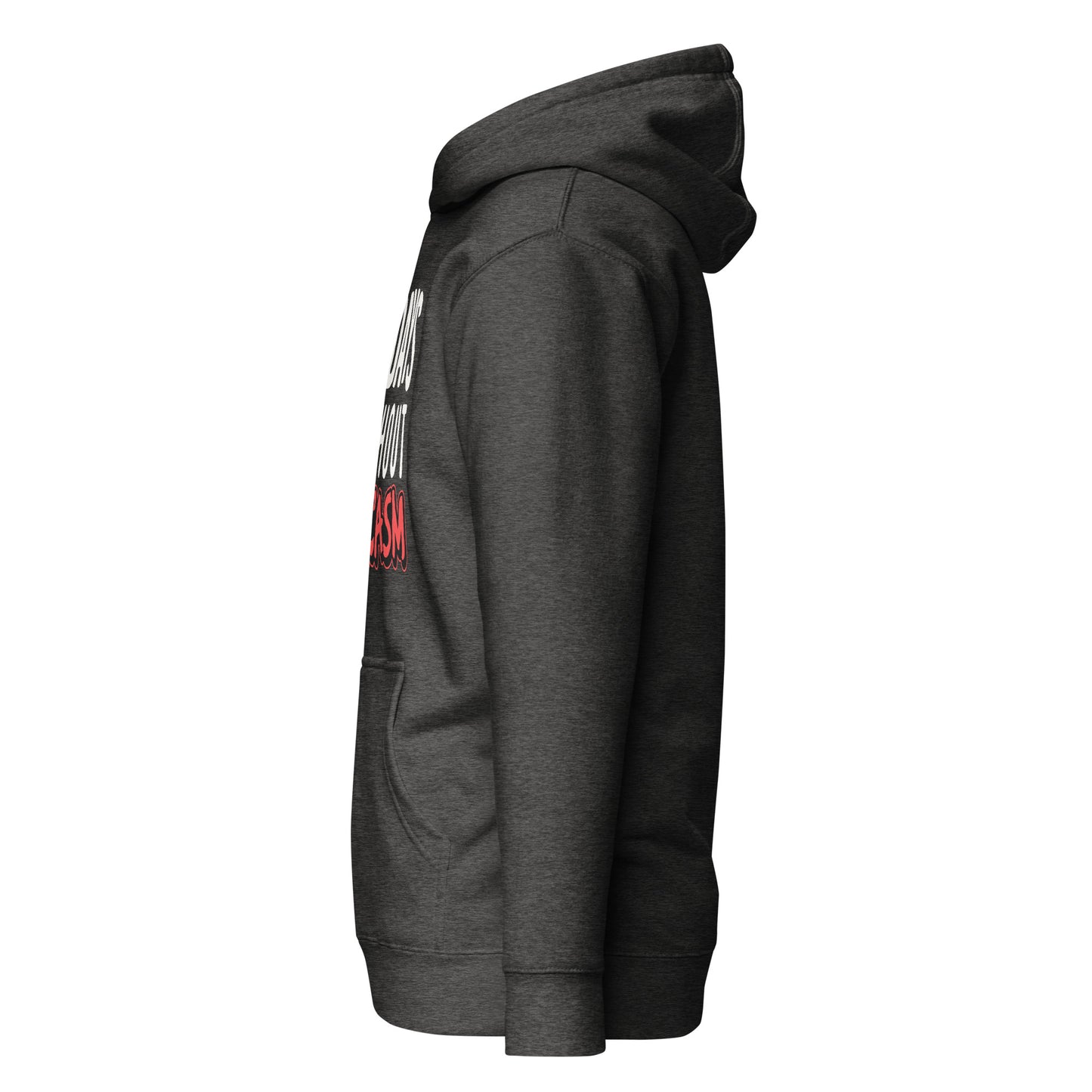 Zero Days without Sarcasm Funny Heritage Adult Hoodie