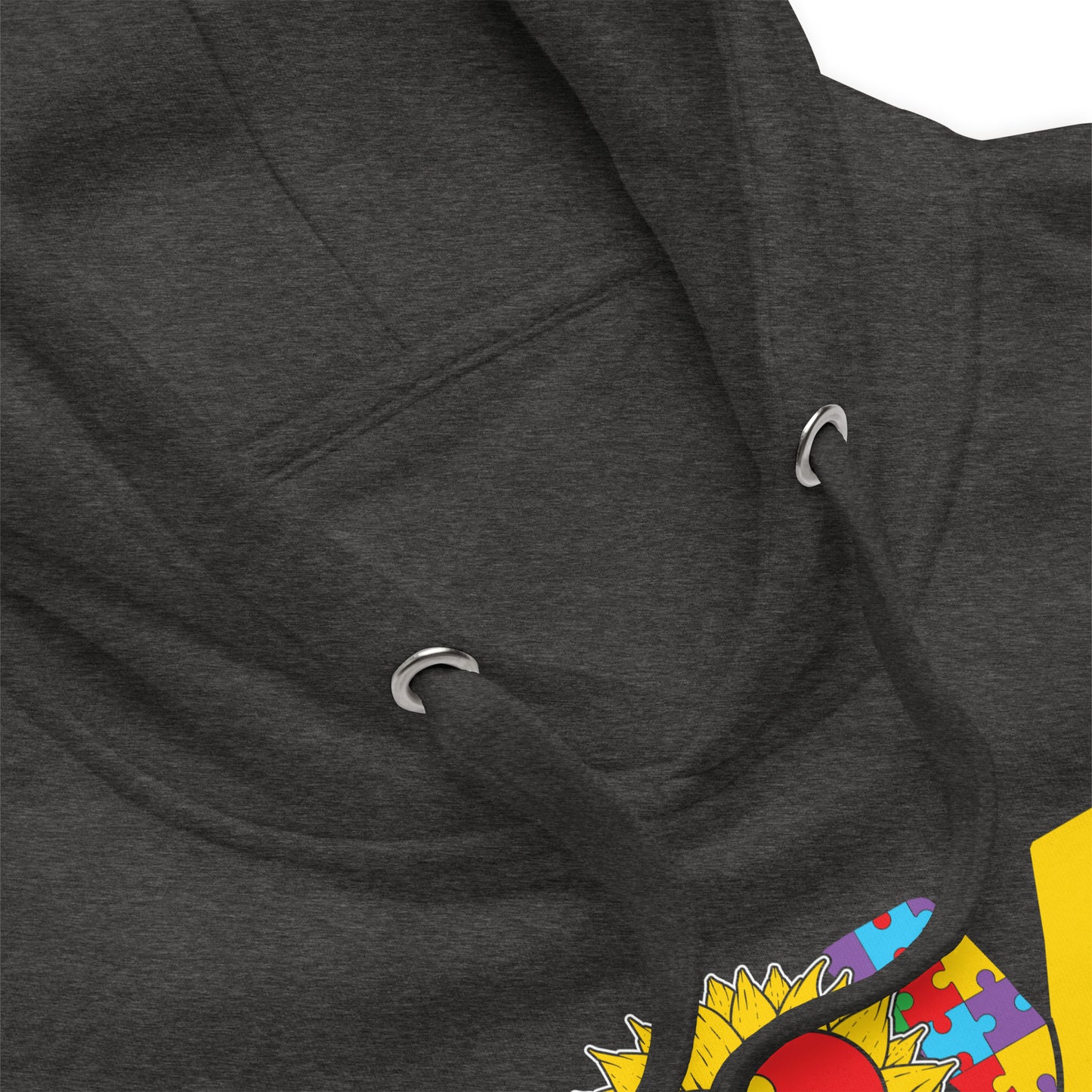 Love Need No Words Autism Acceptance Quality Cotton Heritage Adult Hoodie