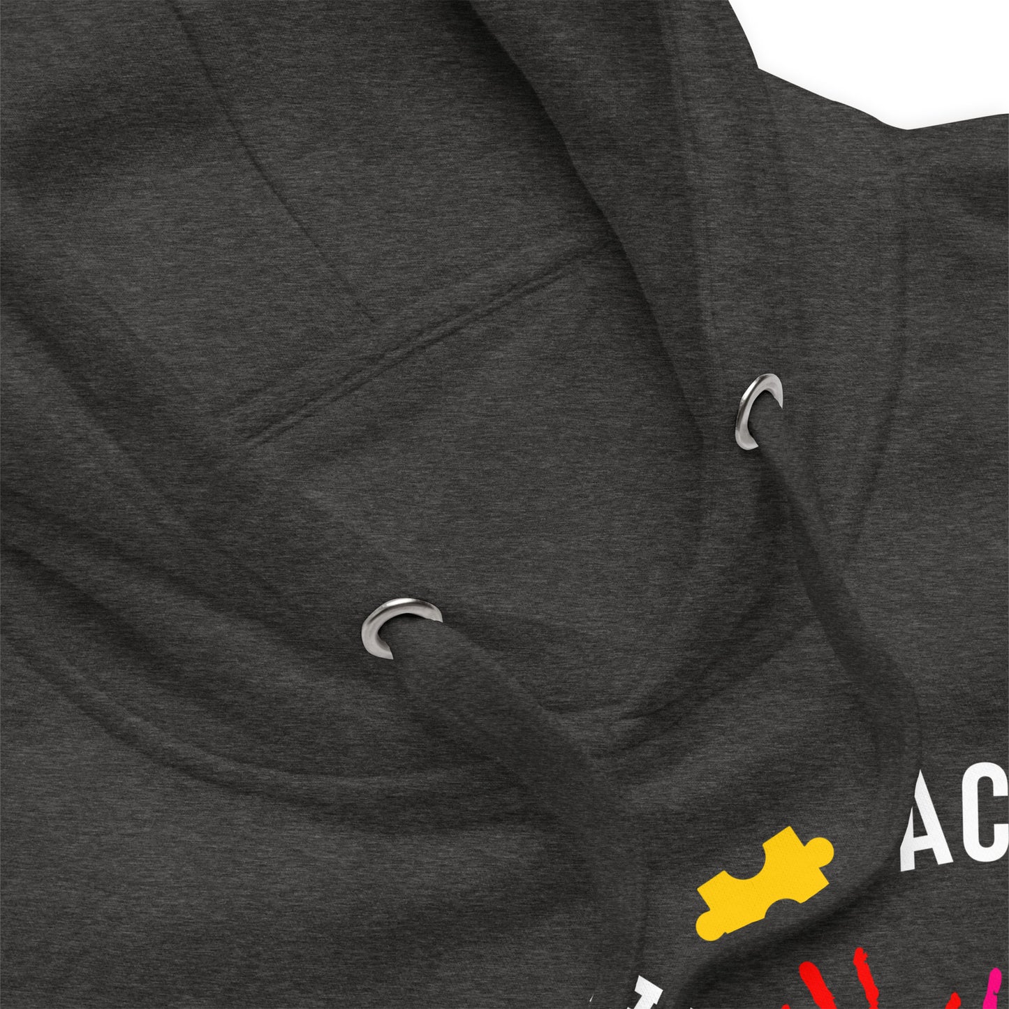 Teach Accept Understand Love Autism Cotton Heritage Adult Hoodie