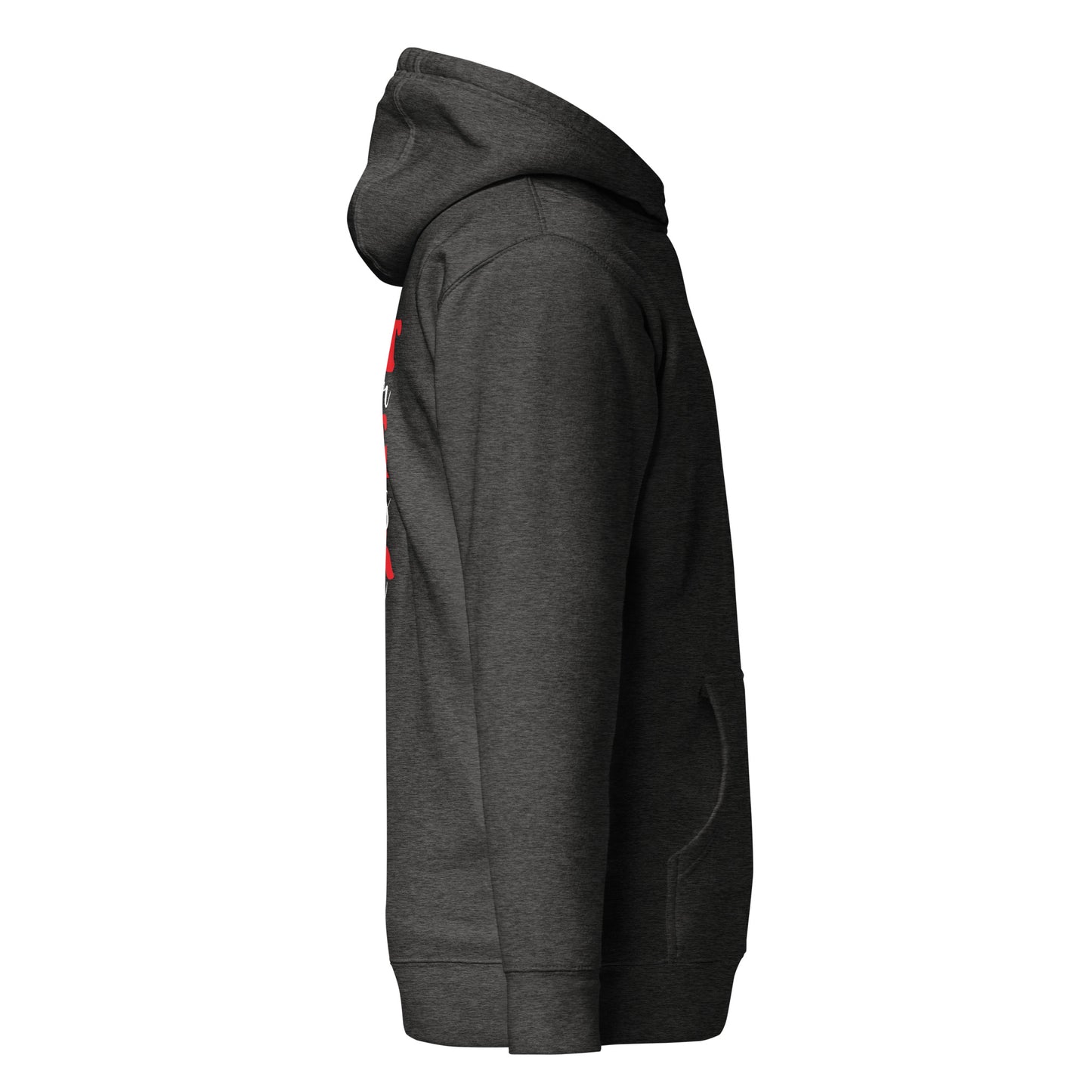 Support Admire Honor Heart Disease Awareness Quality Cotton Heritage Adult Hoodie