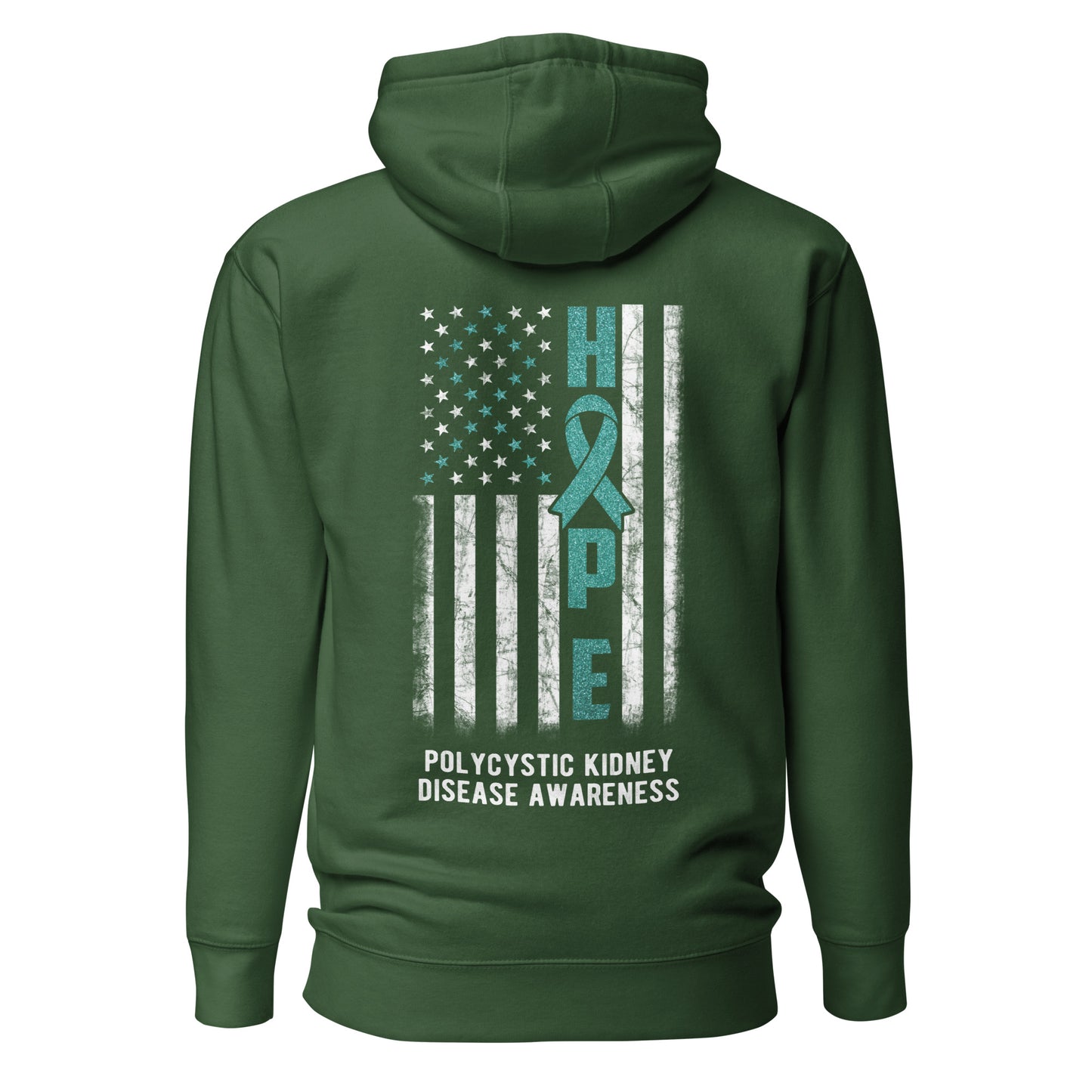 Kidney Awareness Quality Cotton Heritage Adult Hoodie