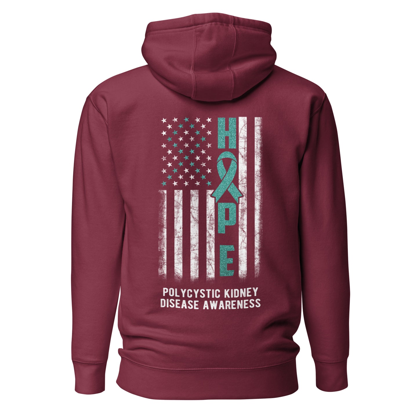 Kidney Awareness Quality Cotton Heritage Adult Hoodie
