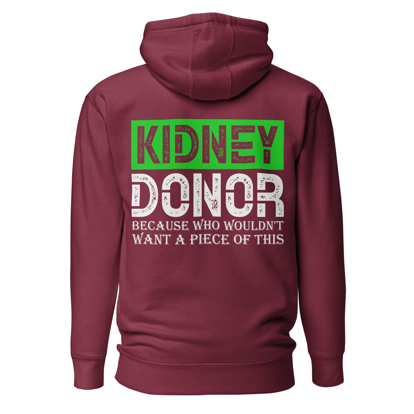Kidney Awareness Quality Cotton Heritage Adult Hoodie