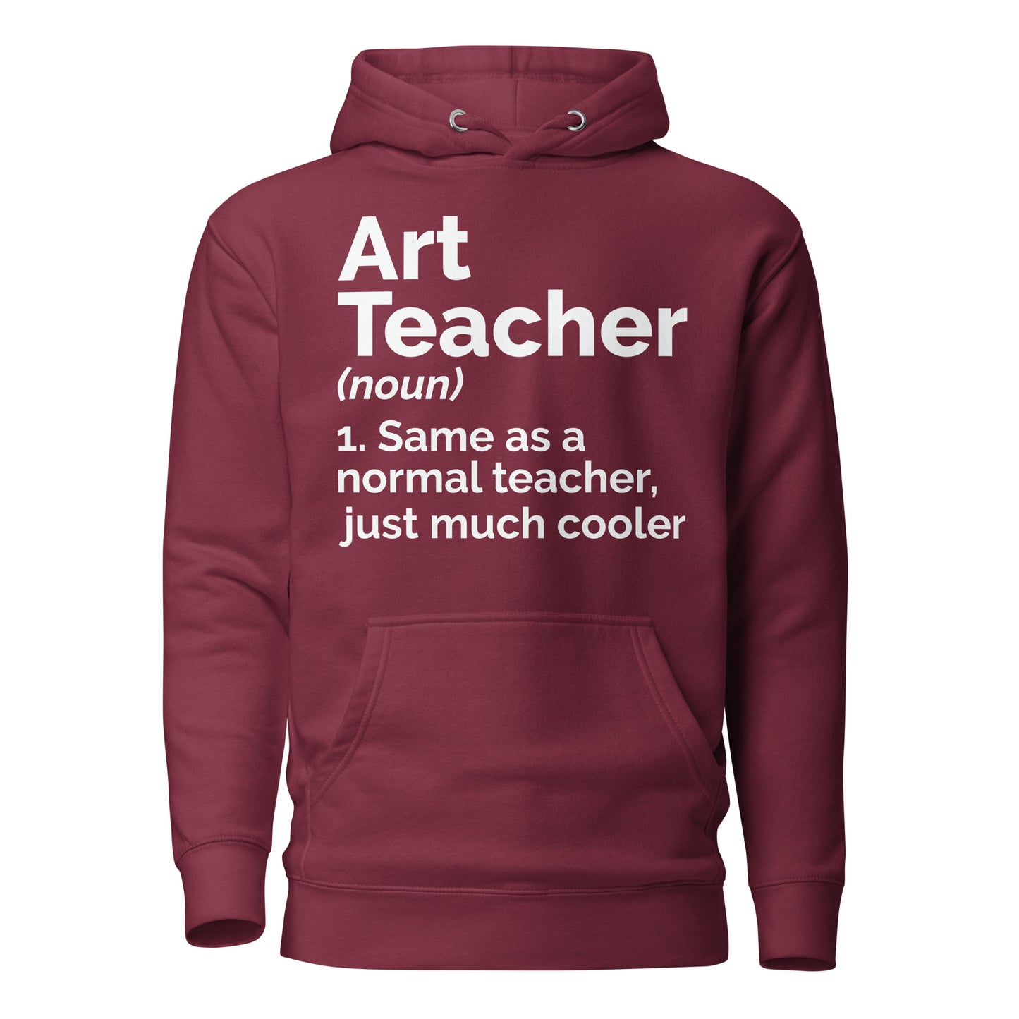 Art Teacher Funny Definition Cotton Heritage Unisex Hoodie