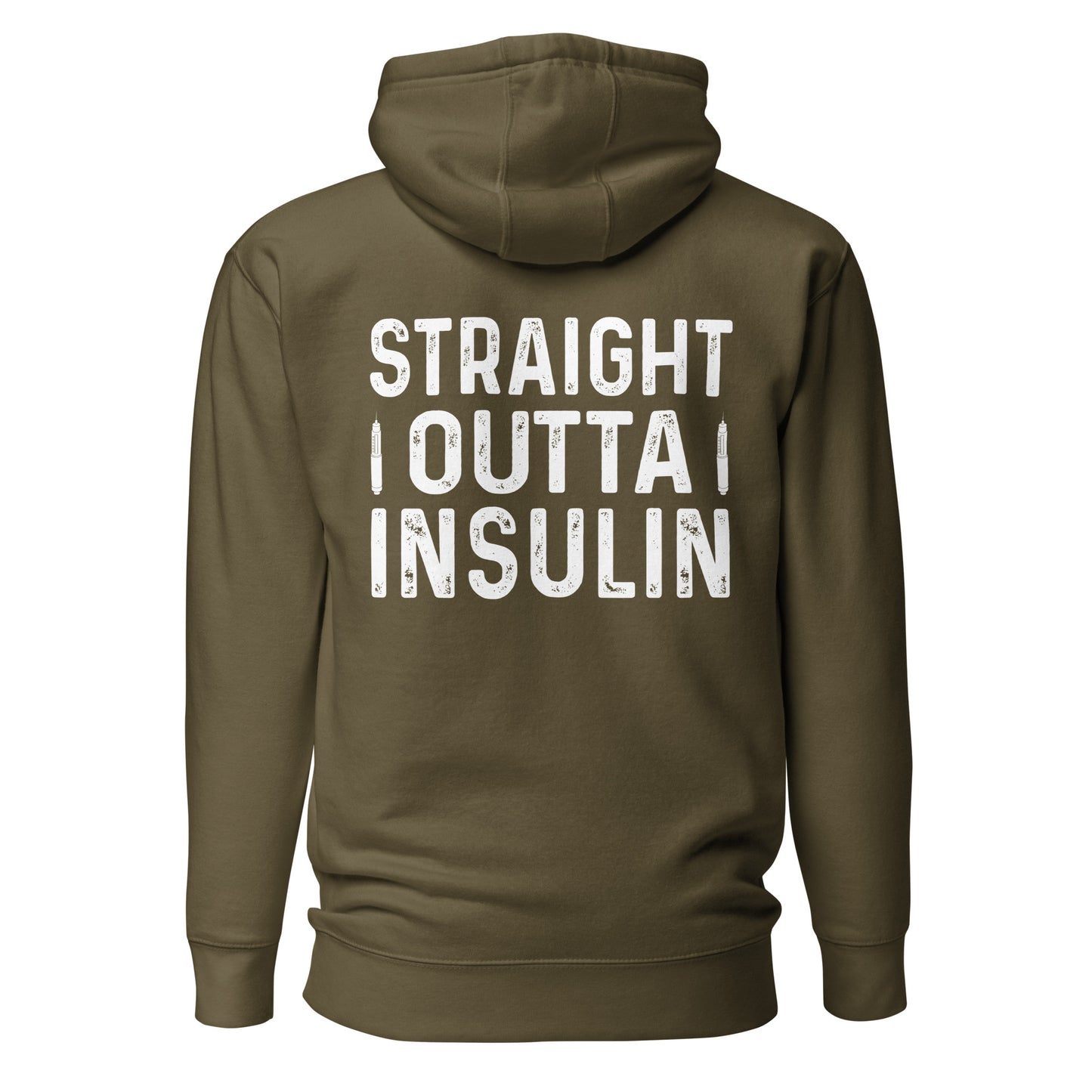 Diabetes Awareness Quality Cotton Heritage Adult Hoodie