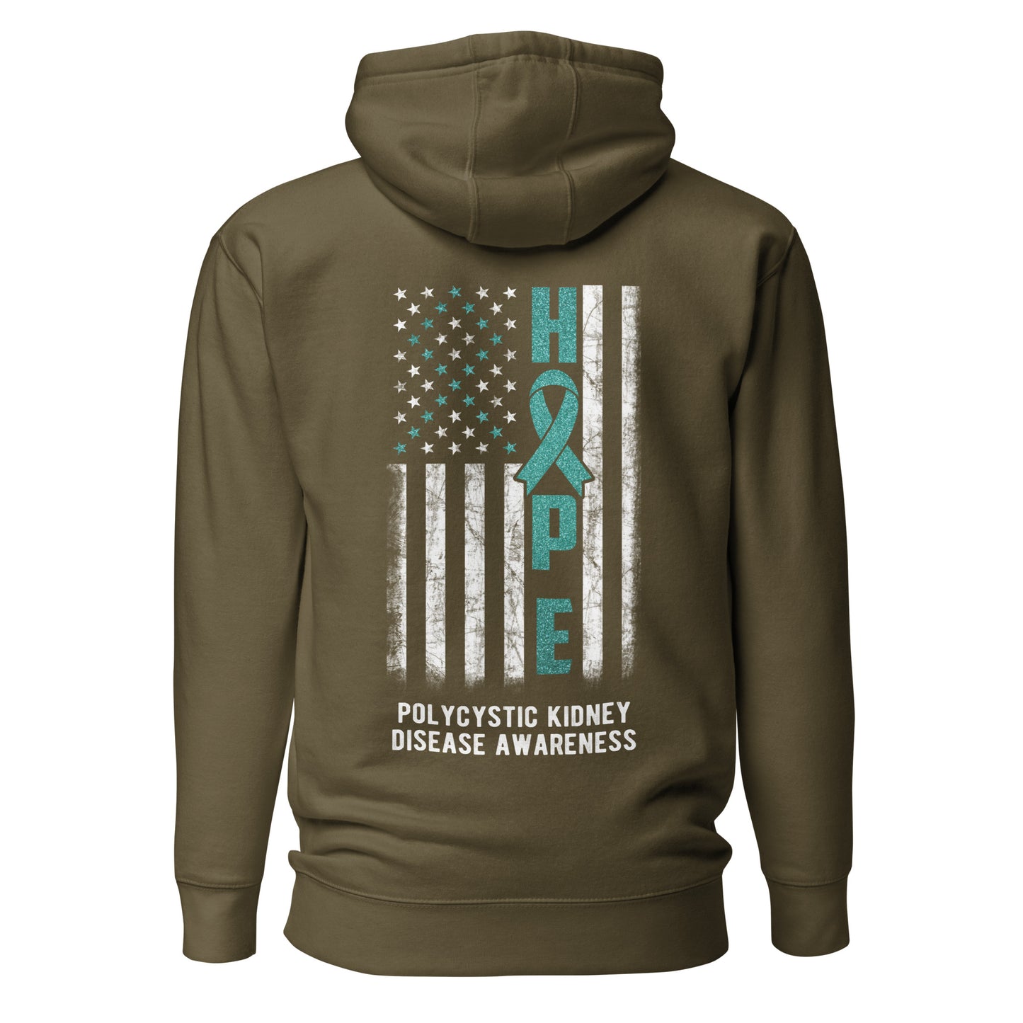 Kidney Awareness Quality Cotton Heritage Adult Hoodie