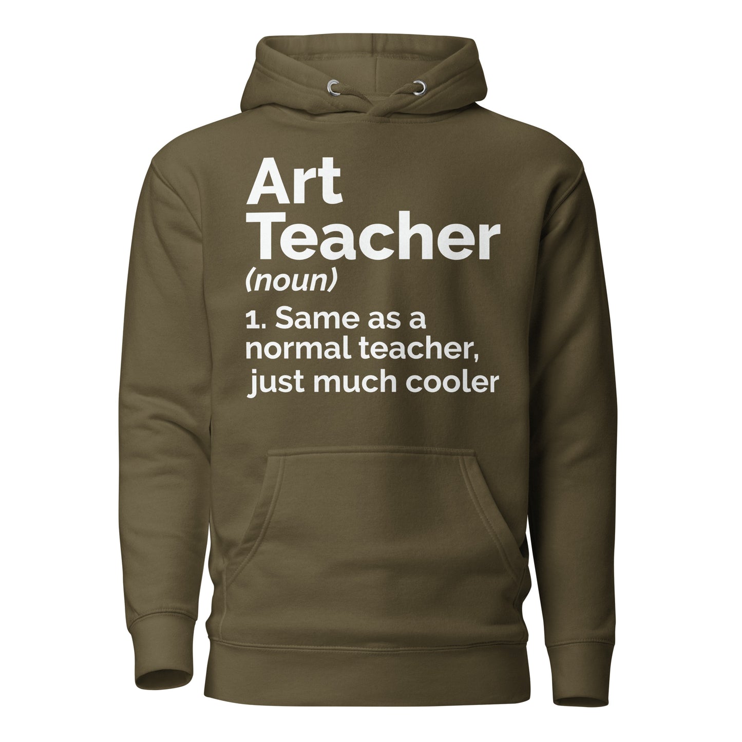 Art Teacher Funny Definition Cotton Heritage Unisex Hoodie